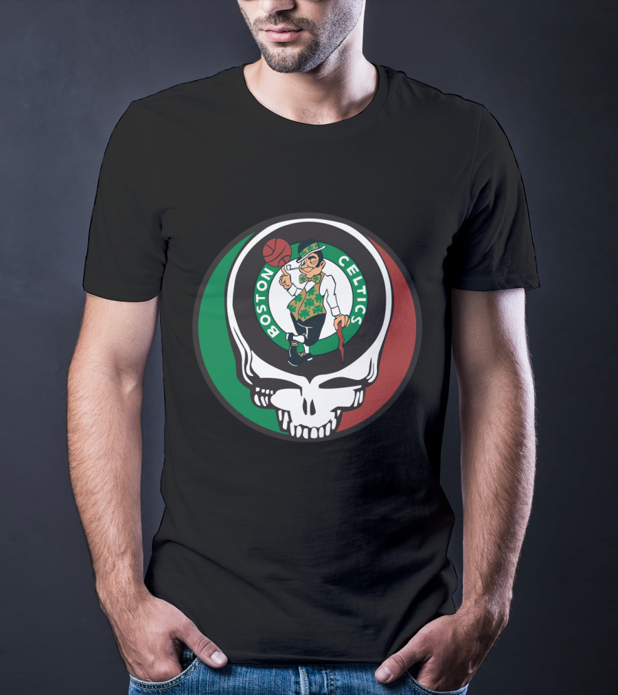 Boston Celtics Grateful Dead Collaboration T-Shirt