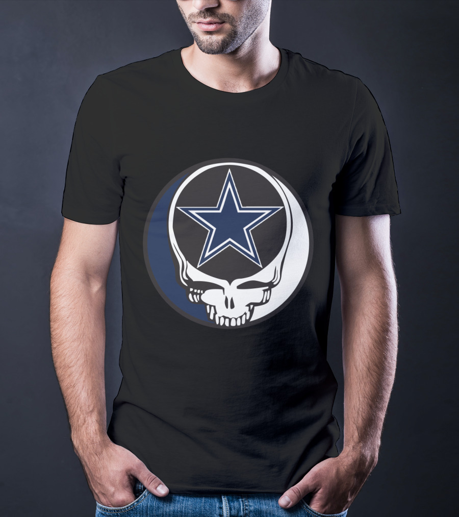 Grateful Dead Steal Your Face Dallas Cowboys Star T-Shirt