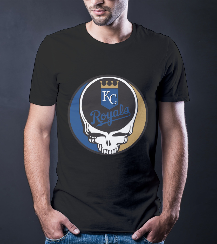 Kansas City Royals Grateful Dead Steal Your Face T-Shirt