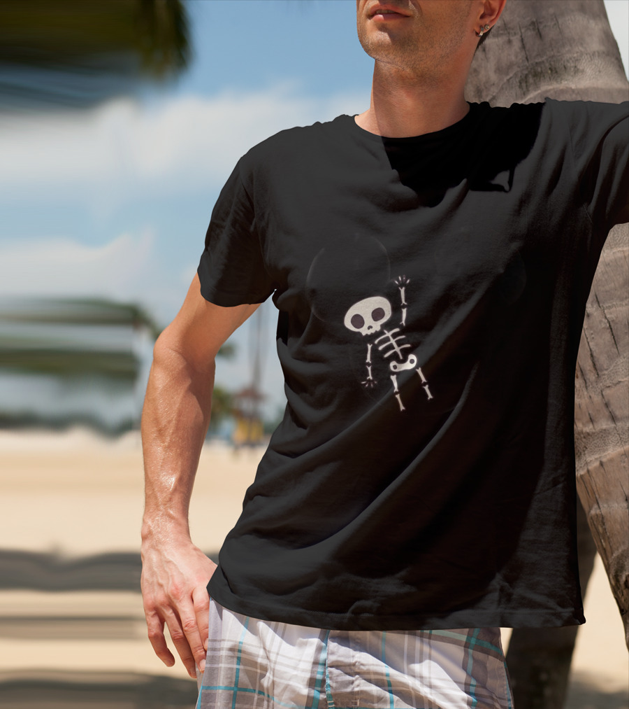 Skeleton Mickey Halloween T T-Shirt