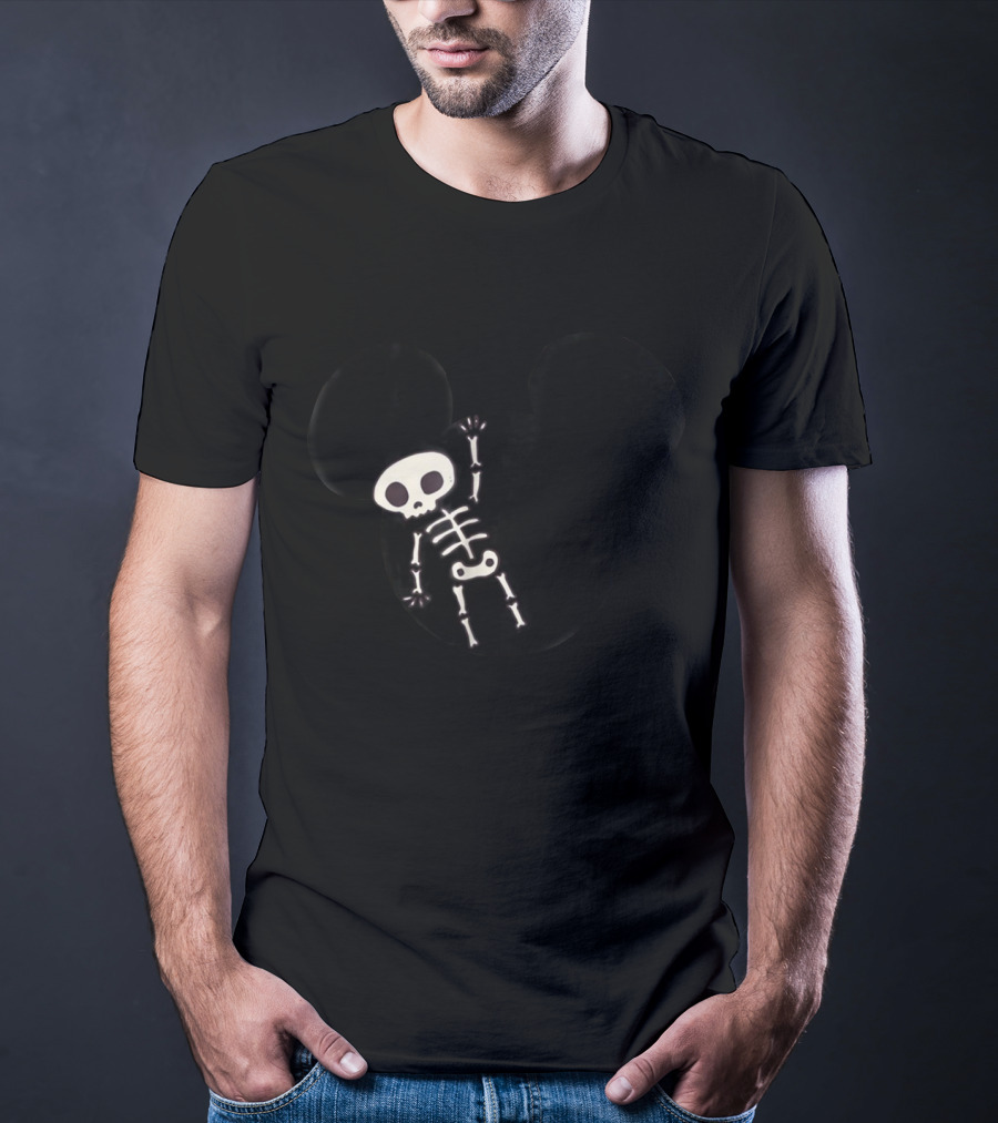 Skeleton Mickey Halloween T T-Shirt