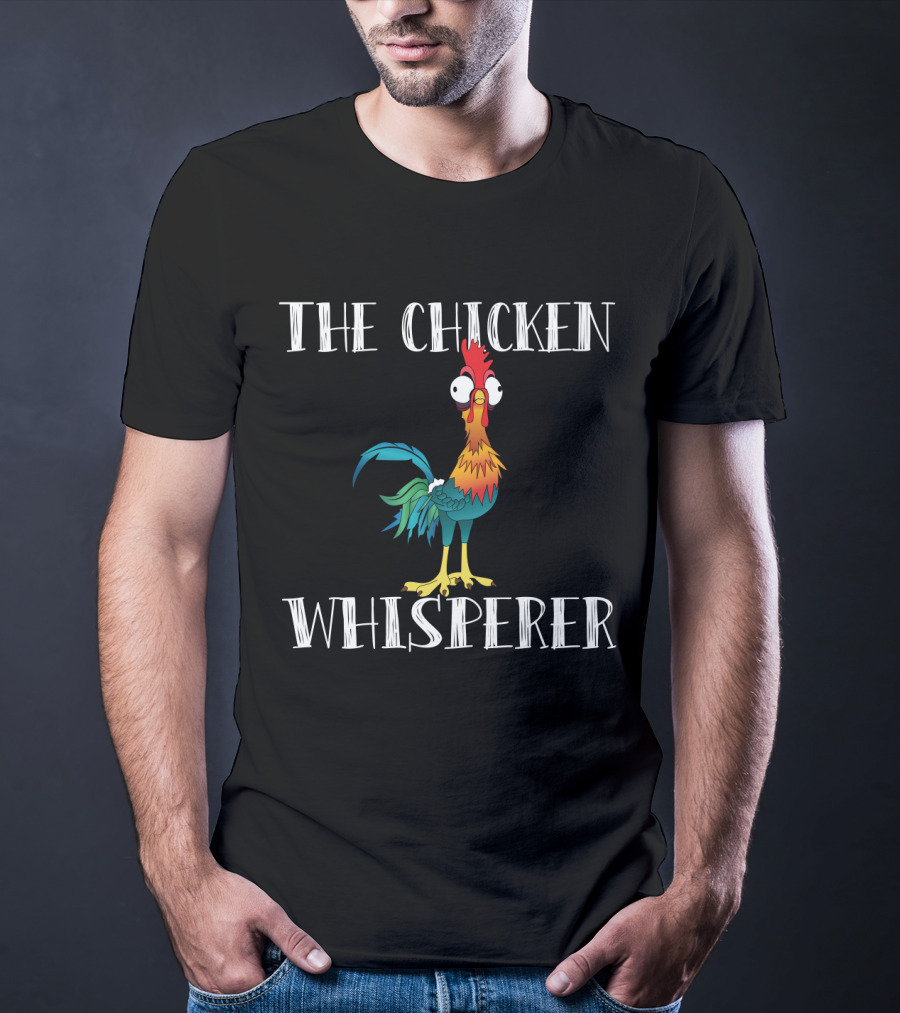 The Chicken Whisperer Hei Hei Rooster Moana Character T-Shirt