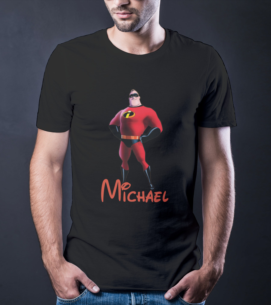 Mr. Incredible Michael The Incredibles Disney Pixar Superhero T-Shirt