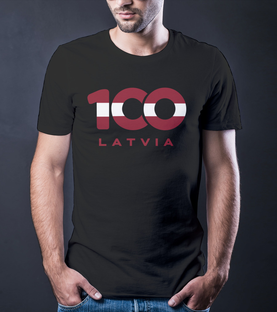 100 Latvia Centennial T-Shirt