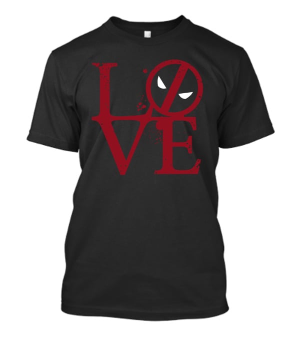 Love Deadpool Iconic Mask T-Shirt