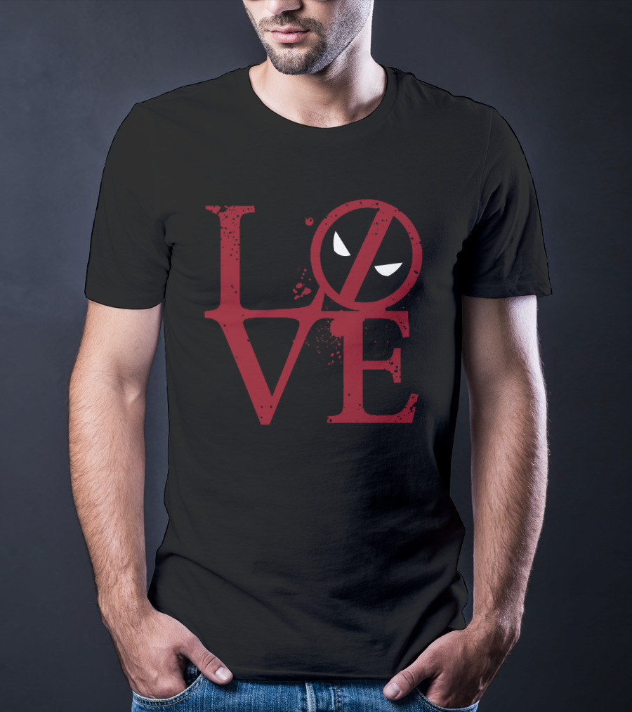 Love Deadpool Iconic Mask T-Shirt