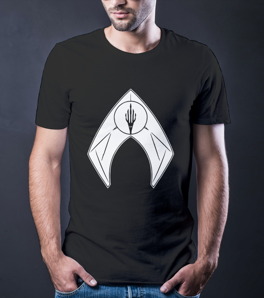 Aquaman Trident Symbol Superhero Icon T-Shirt