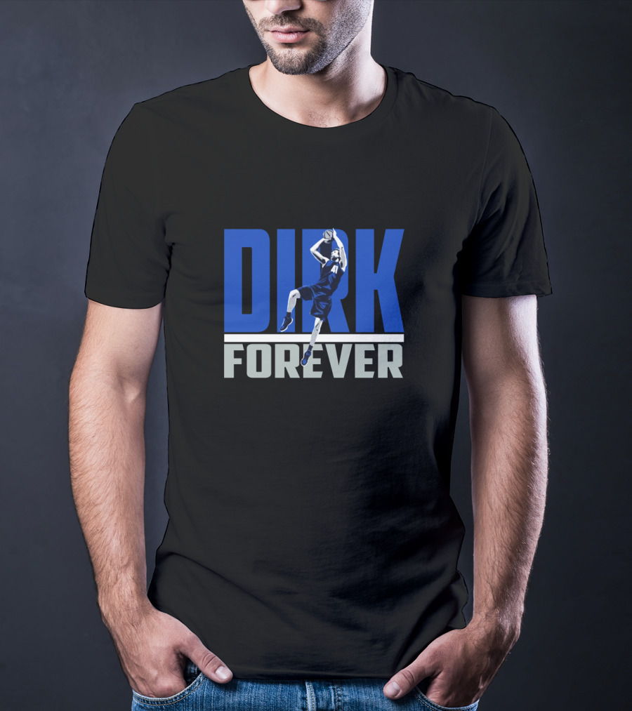 DIRK FOREVER Basketball Legend Iconic No. 41 T-Shirt