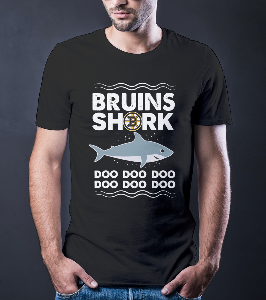Bruins Shark Doo Doo Boston Bruins T-Shirt