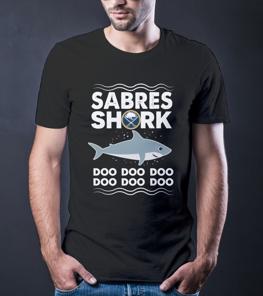 Buffalo Sabres Shark Doo Doo Doo Doo Doo Doo Sports Fan T-Shirt