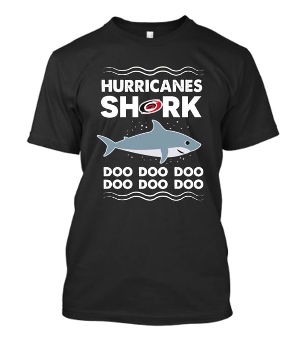 Hurricanes Shark Doo Doo Doo Doo Carolina T-Shirt