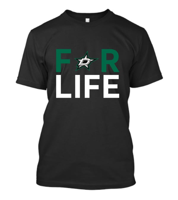 For Life Dedicated To Dallas Stars Fans T-Shirt