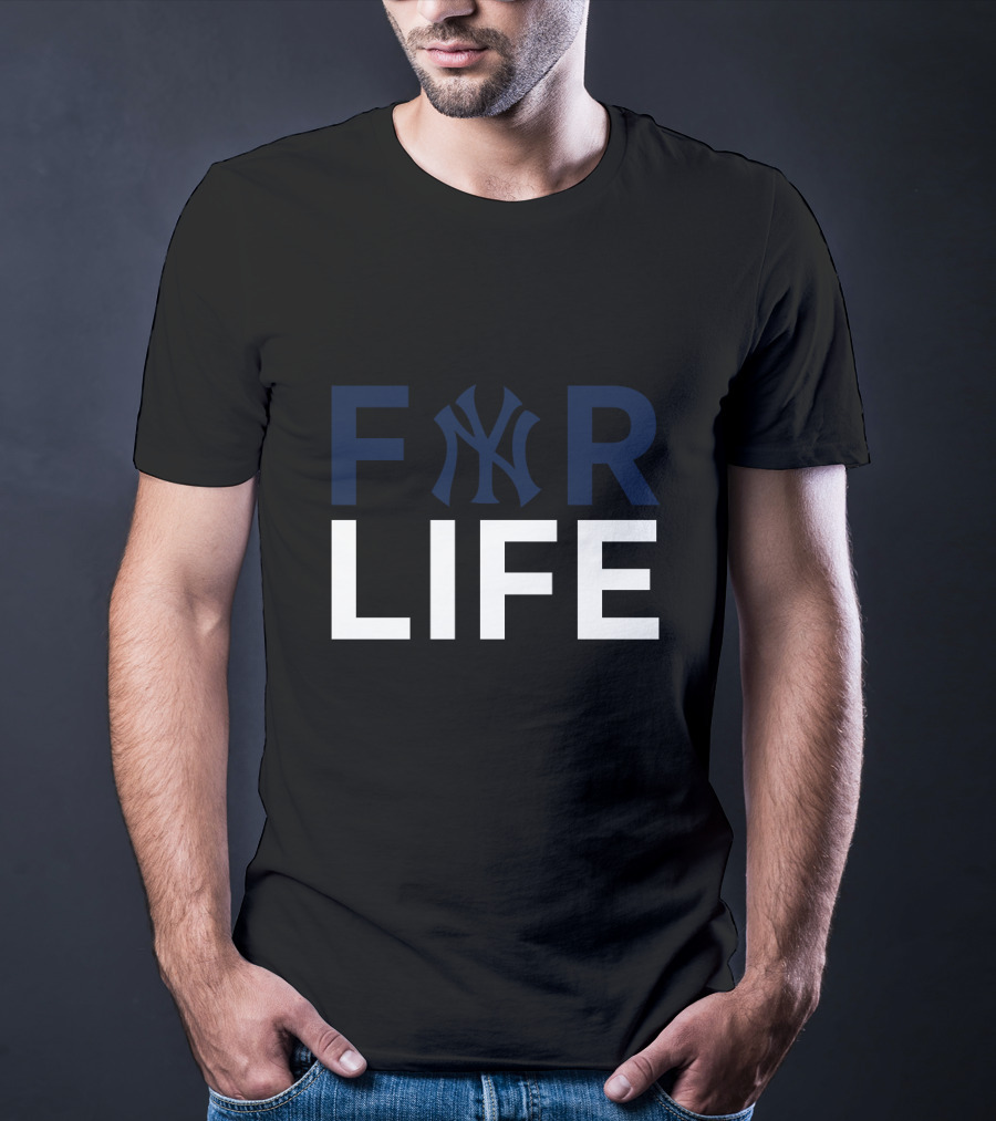 New York Yankees Fans For Life With Iconic Team T-Shirt