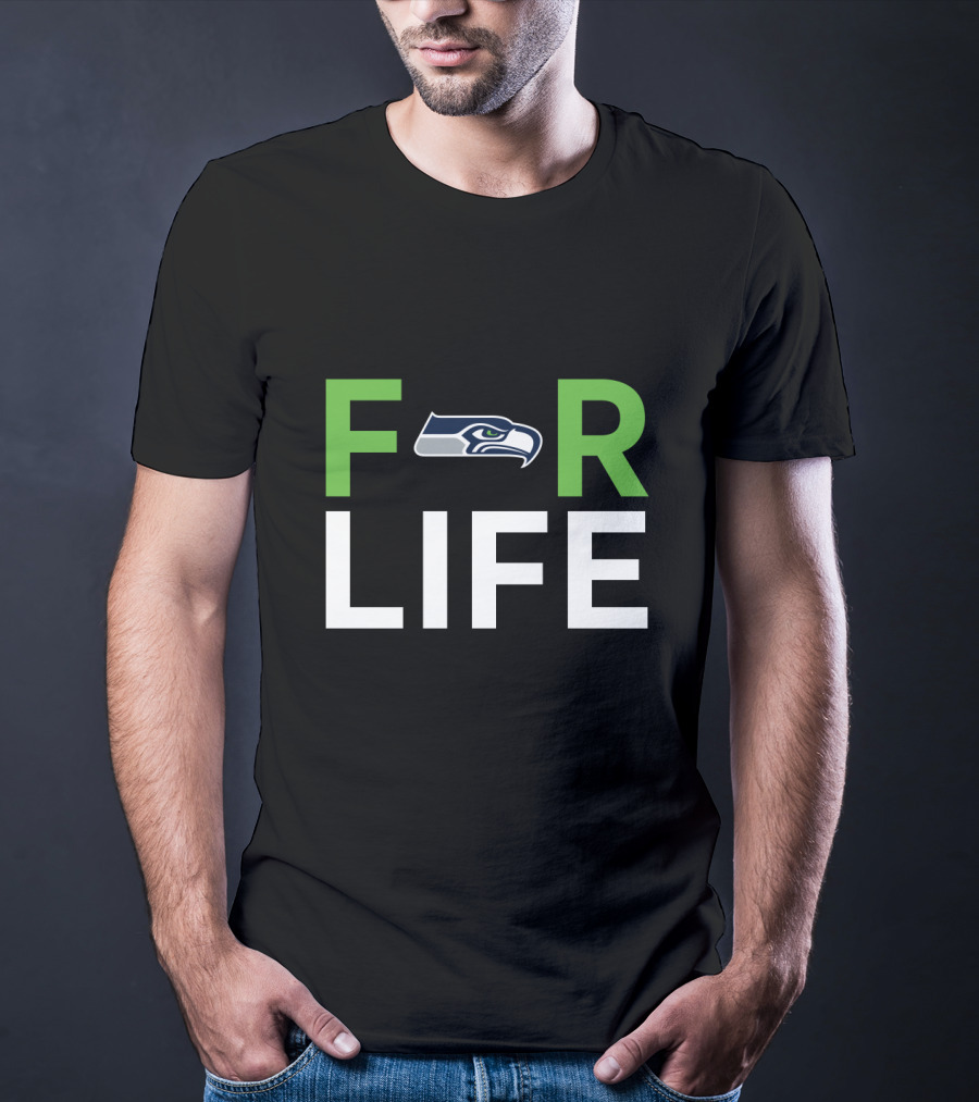 For Life Seahawks Fan Loyalty Nfl Team Spirit T-Shirt