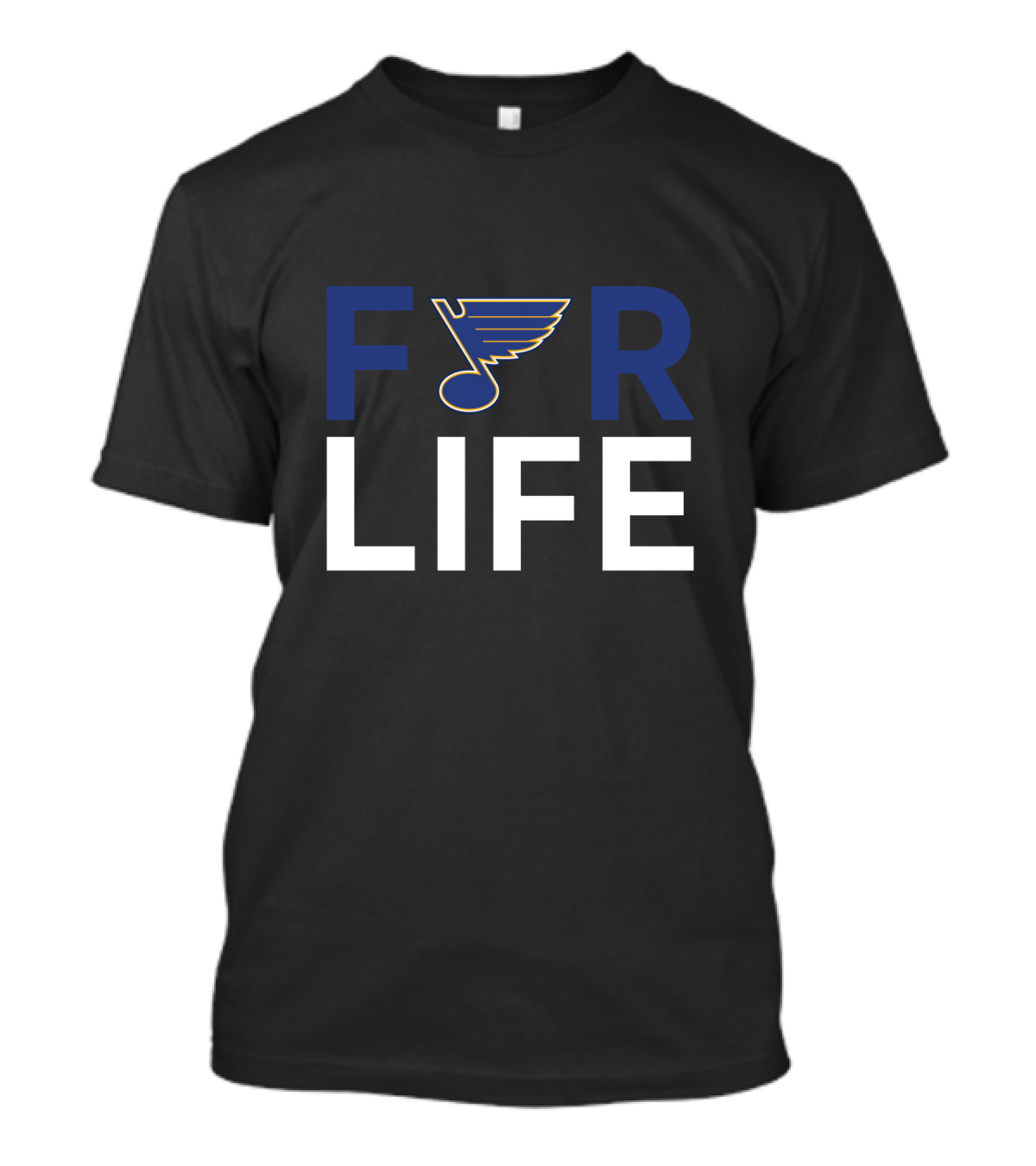 St. Louis Blues Iconic Hockey Symbol For Life Loyal Fans T-Shirt