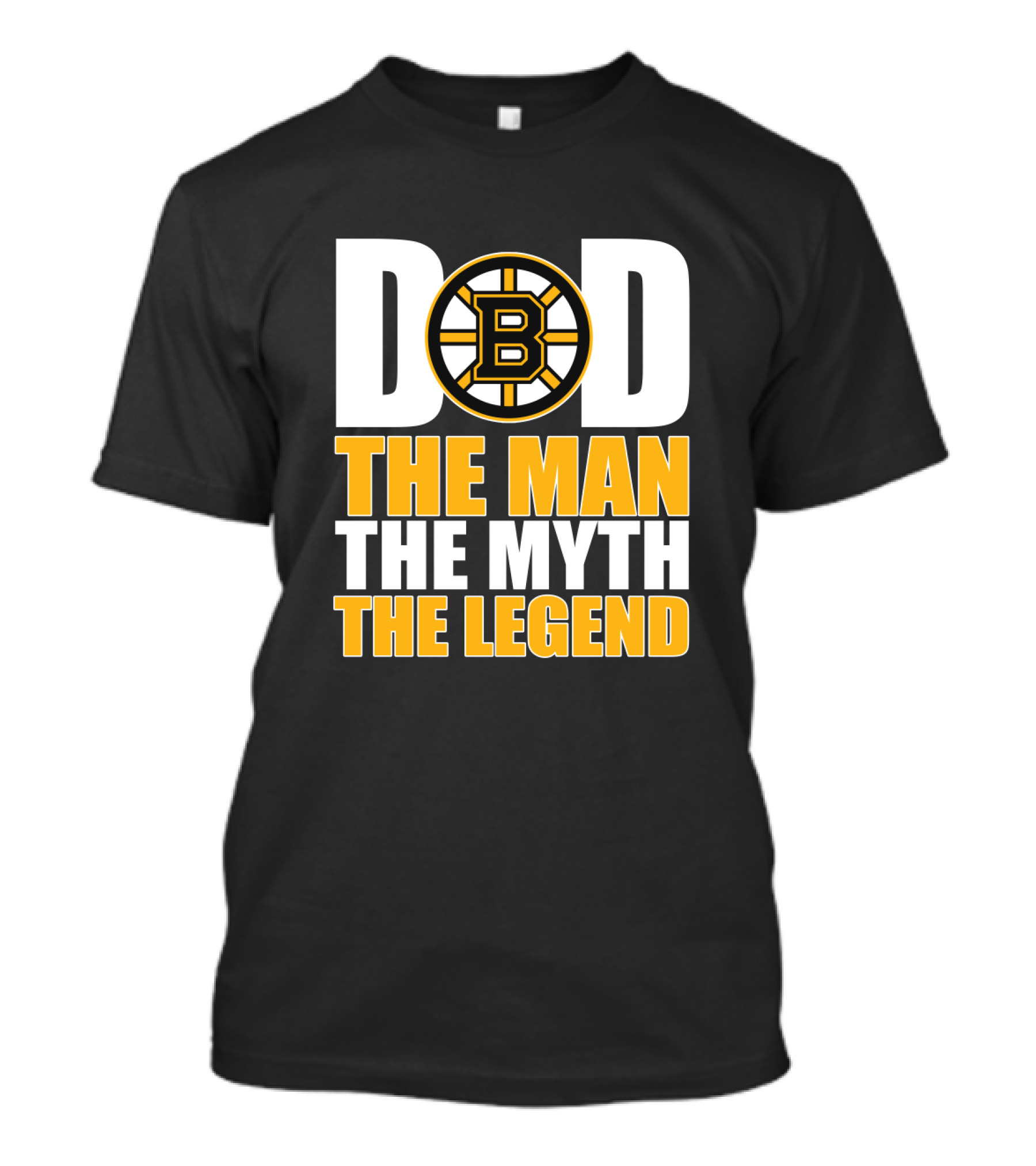Boston Bruins Dad The Man The Myth The Legend T-Shirt