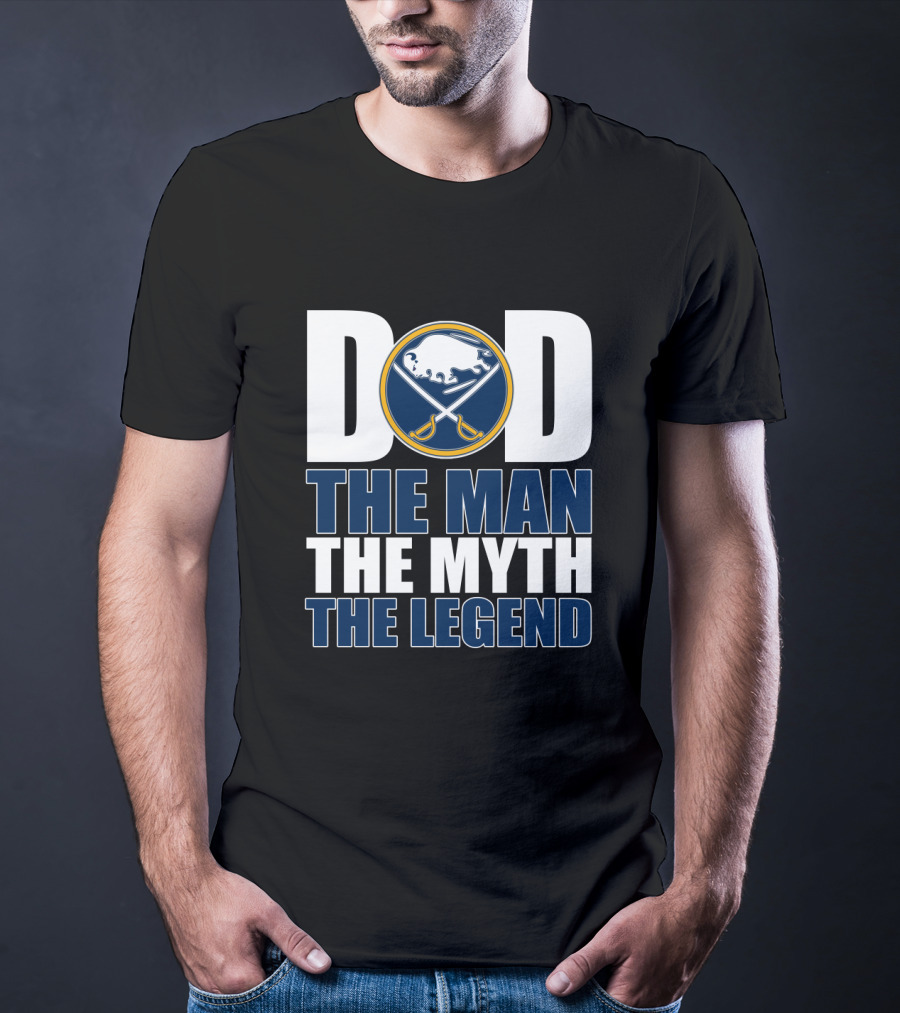 Buffalo Sabres Dad The Man The Myth The Legend T-Shirt