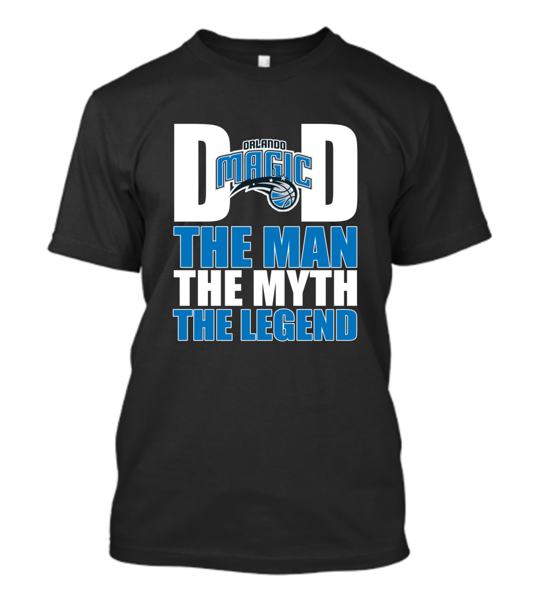 Orlando Magic Dad The Man The Myth The Legend Father's Day T-Shirt