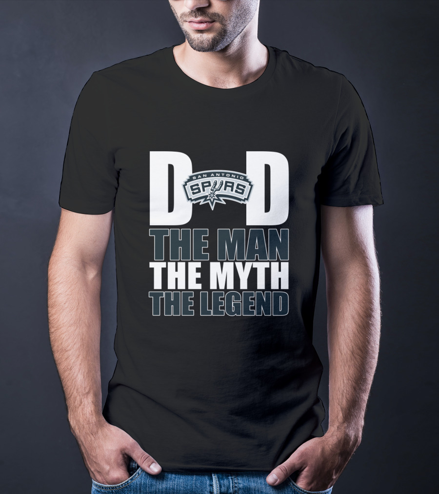 San Antonio Spurs Dad The Man The Myth The Legend T-Shirt