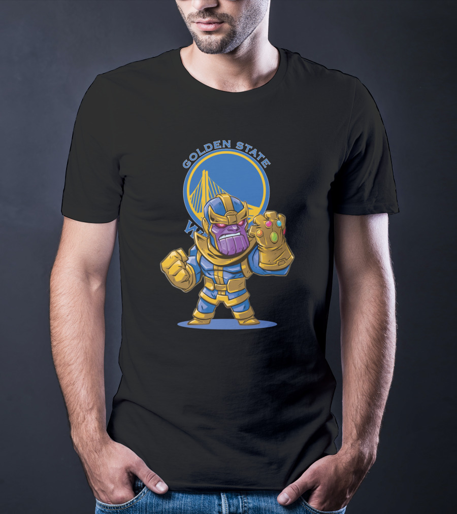 Golden State Warriors Thanos Crossover Fans T-Shirt