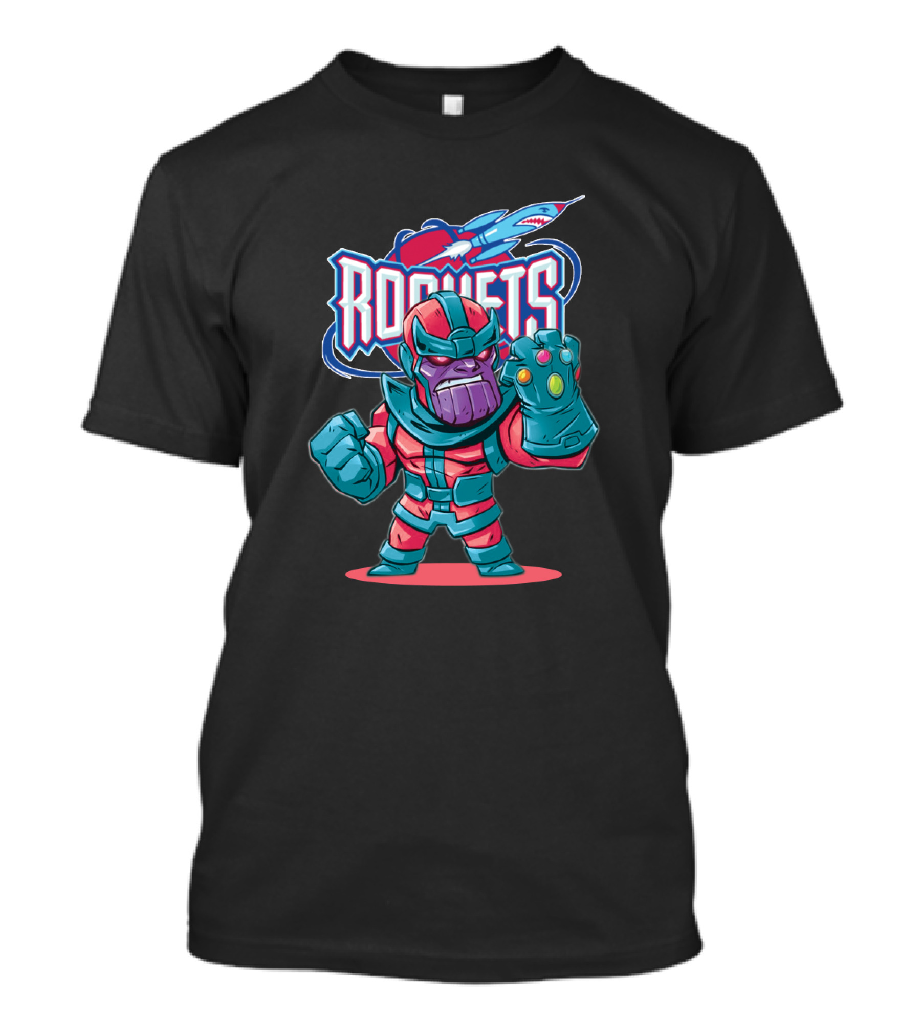 Rockets Fans Unite With Thanos Warrior Style T-Shirt