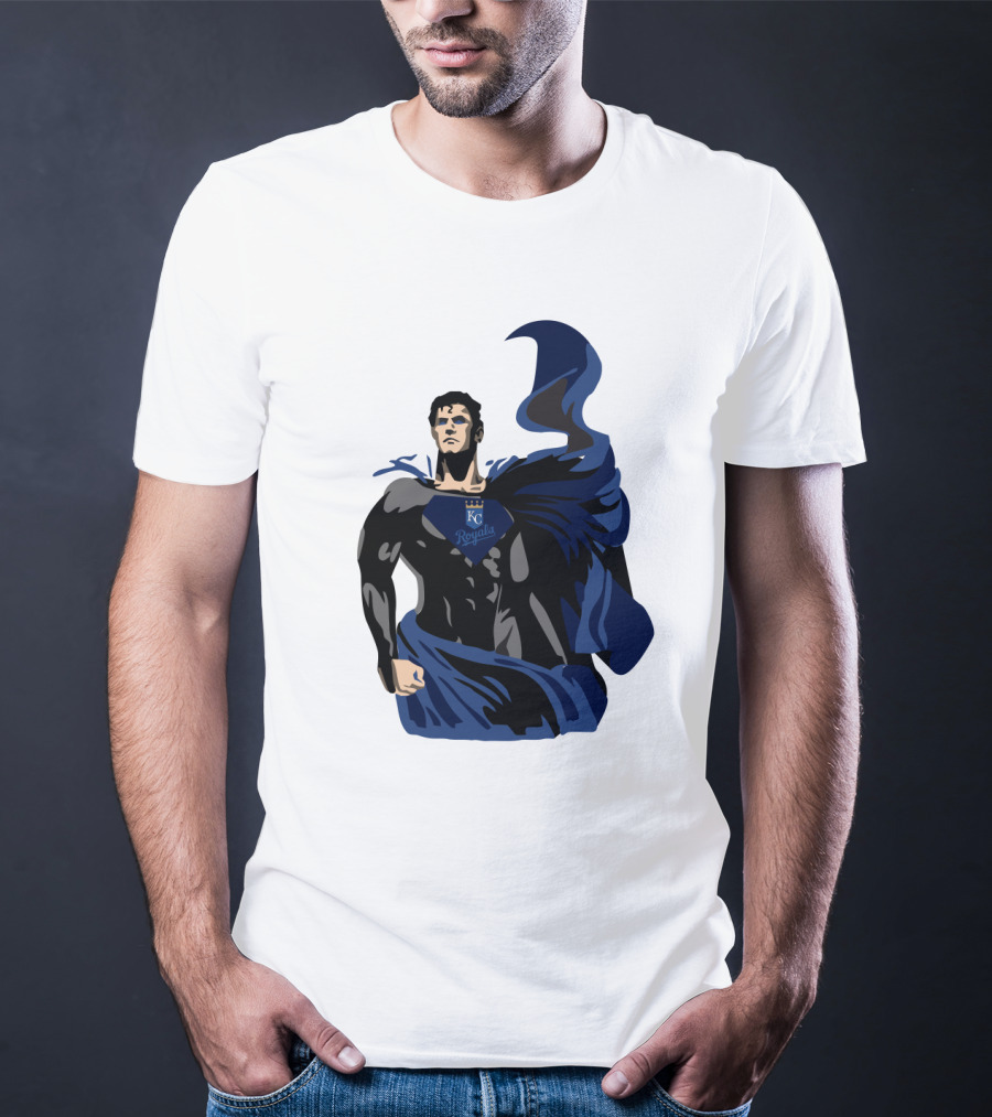 Kansas City Royals Superman Mashup T-Shirt