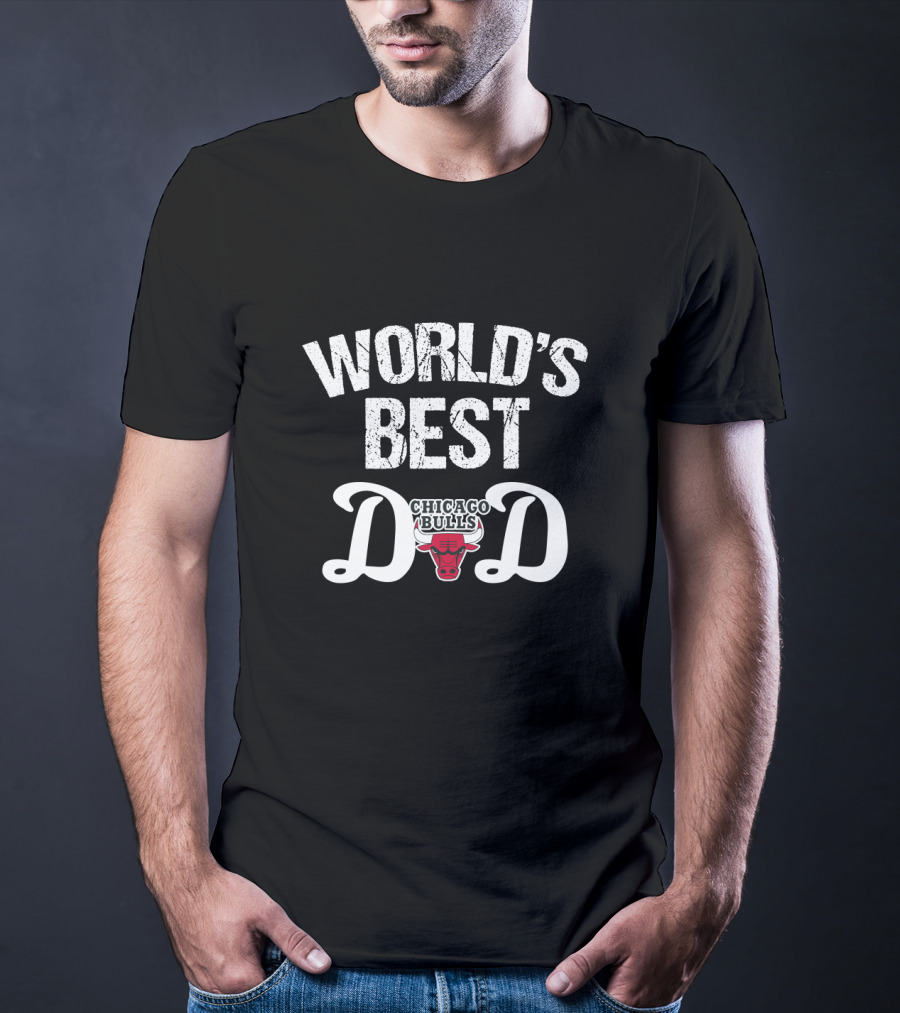 World's Best Dad Chicago Bulls T-Shirt