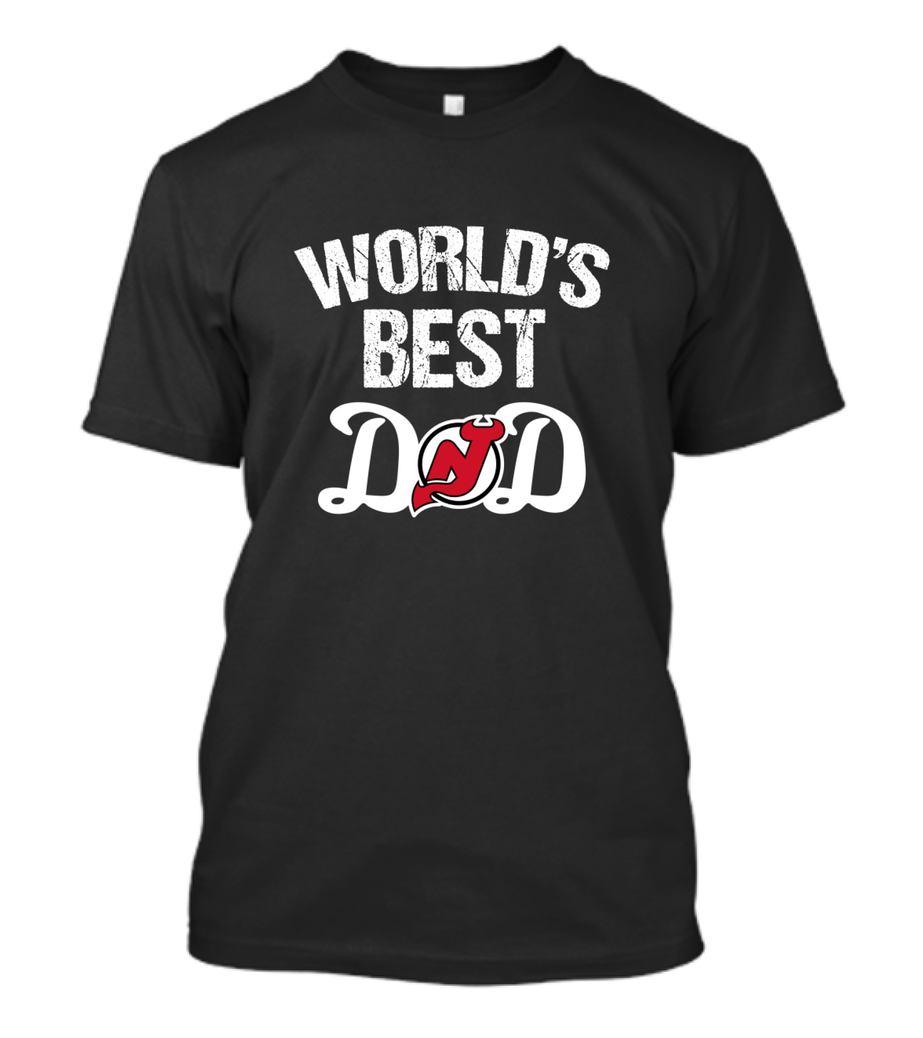 World's Best Dad New Jersey Devils T-Shirt