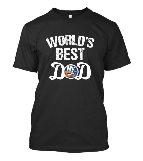 World's Best Ny Islanders Dad T-Shirt