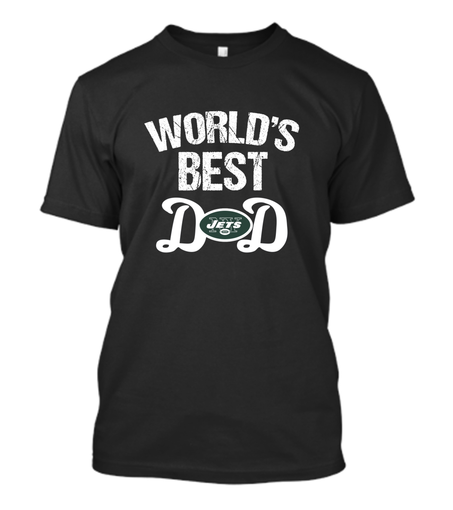 World's Best Dad New York Jets Fan T-Shirt
