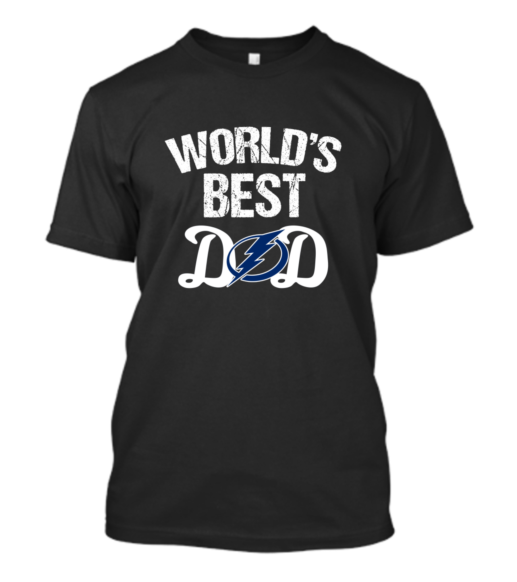 World's Best Dad Tampa Bay Lightning T-Shirt