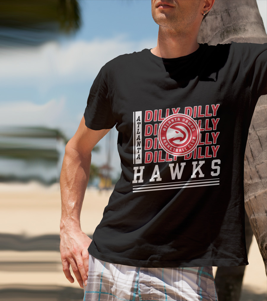 Atlanta Hawks Basketball Club Dilly Dilly Hawks T-Shirt