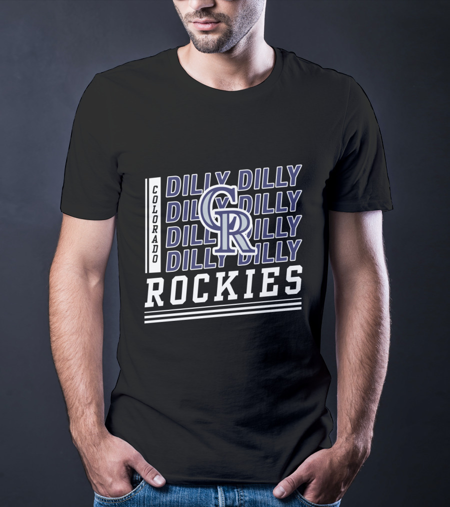 Colorado Rockies Dilly Dilly CR T-Shirt