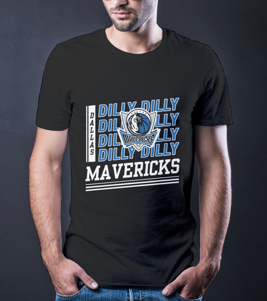 Dallas Mavericks Dilly Dilly Bud Light Mavericks Basketball Fan Gear T-Shirt