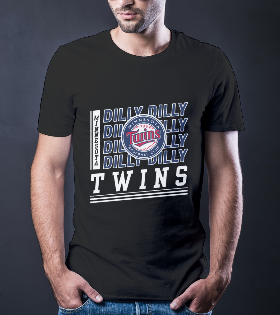 Minnesota Twins Baseball Club Dilly Dilly Repeat T-Shirt