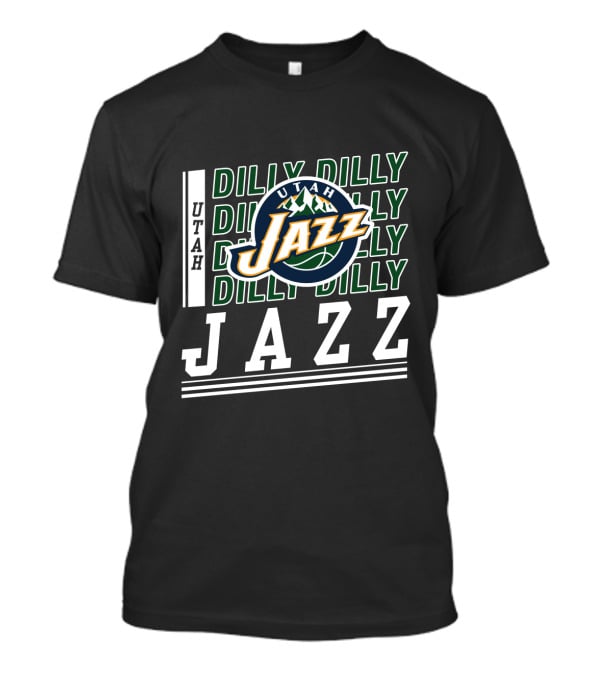 Utah Jazz Dilly Dilly Bud Light Basketball Fan T-Shirt