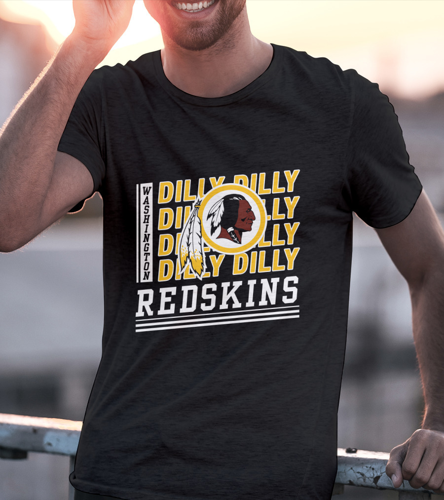 Washington Redskins Dilly Dilly Bud Light Collaboration T-Shirt