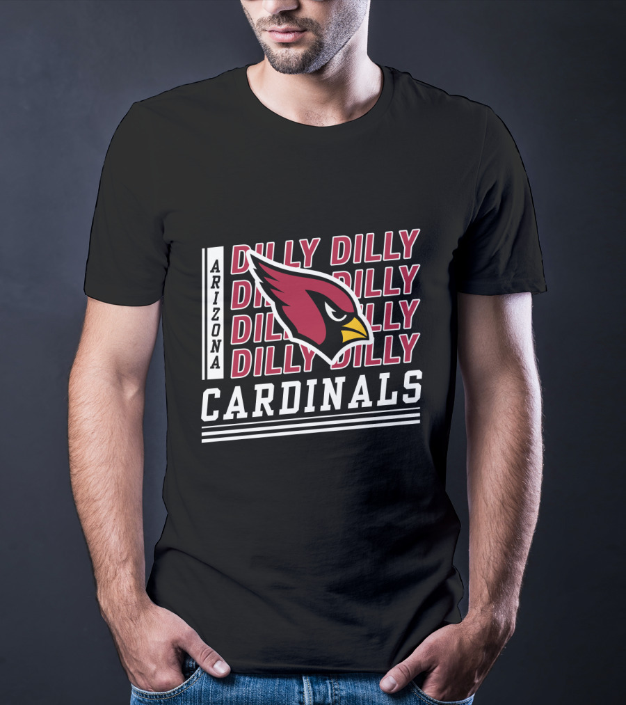 Arizona Cardinals Dilly Dilly Logo With Bud Light Collaboration T-Shirt