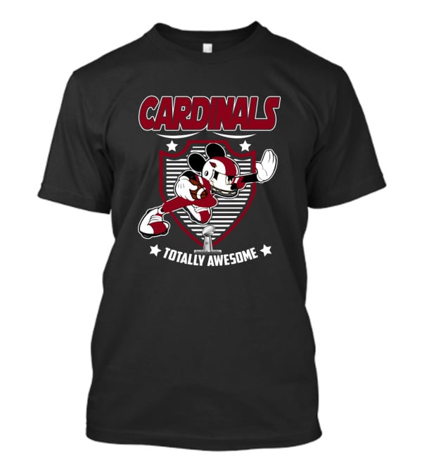 Cardinals Totally Awesome Mickey Football Stars T-Shirt