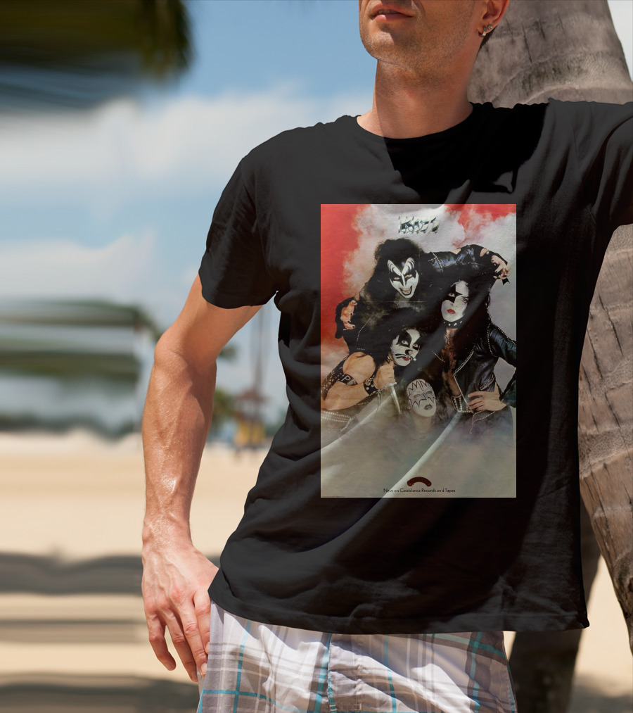 Kiss Band New On Casablanca Records And Tapes T-Shirt