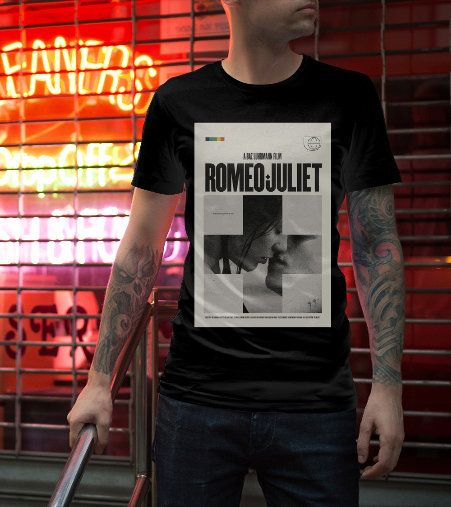 A Baz Luhrmann Film Romeo + Juliet Movie T-Shirt