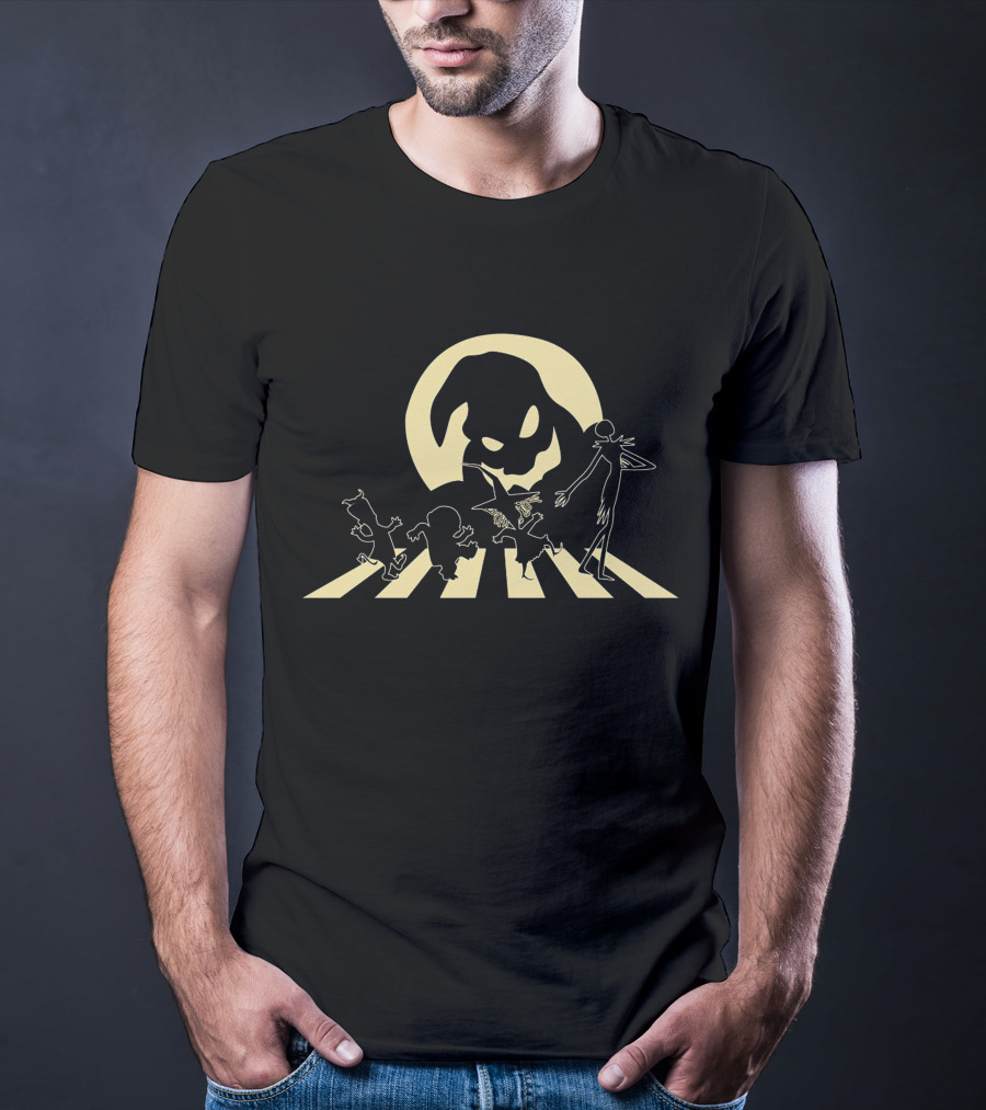 Nightmare Before Christmas Halloween Road T-Shirt