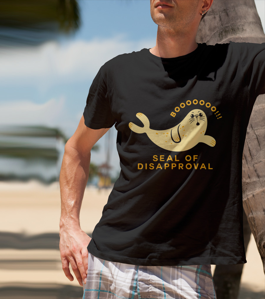 Booooooo Seal Of Disapproval T-Shirt