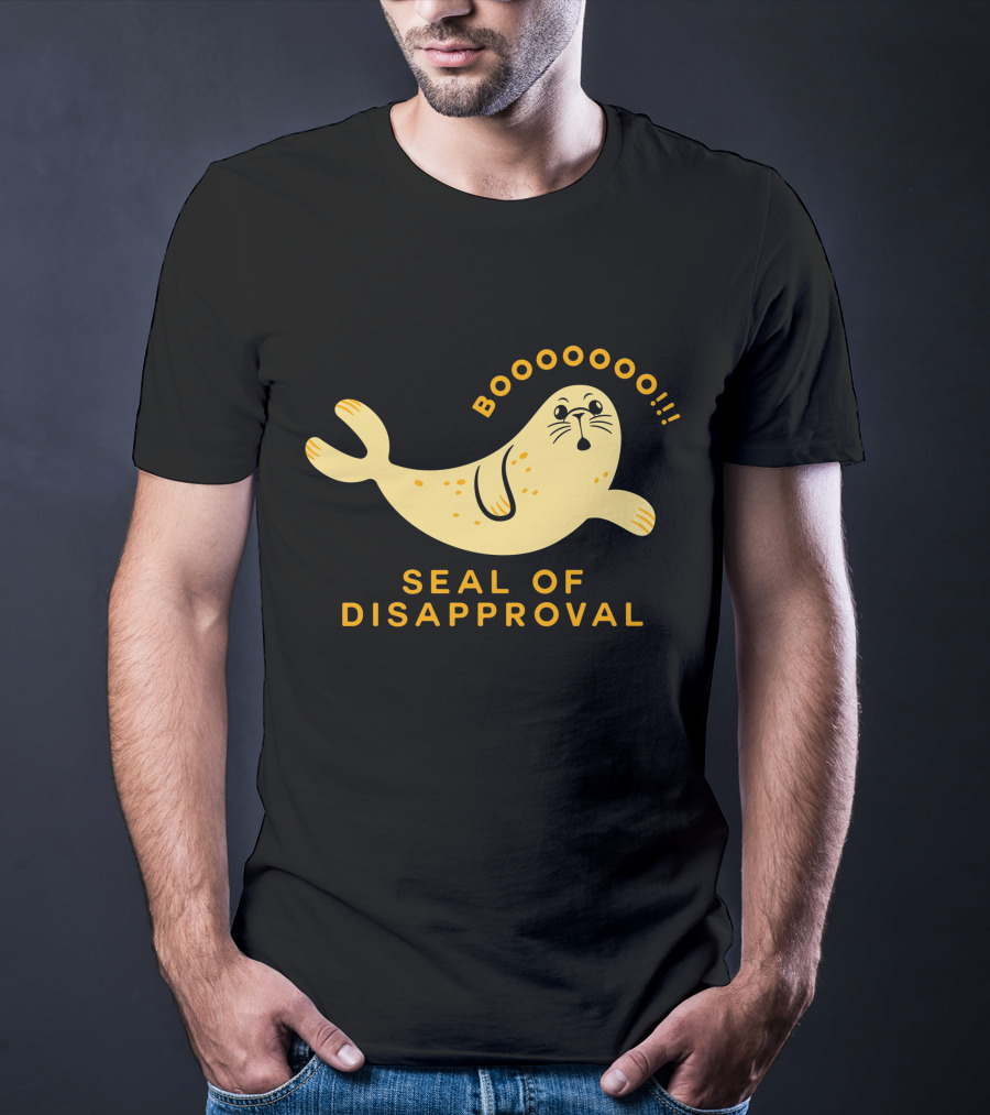 Booooooo Seal Of Disapproval T-Shirt