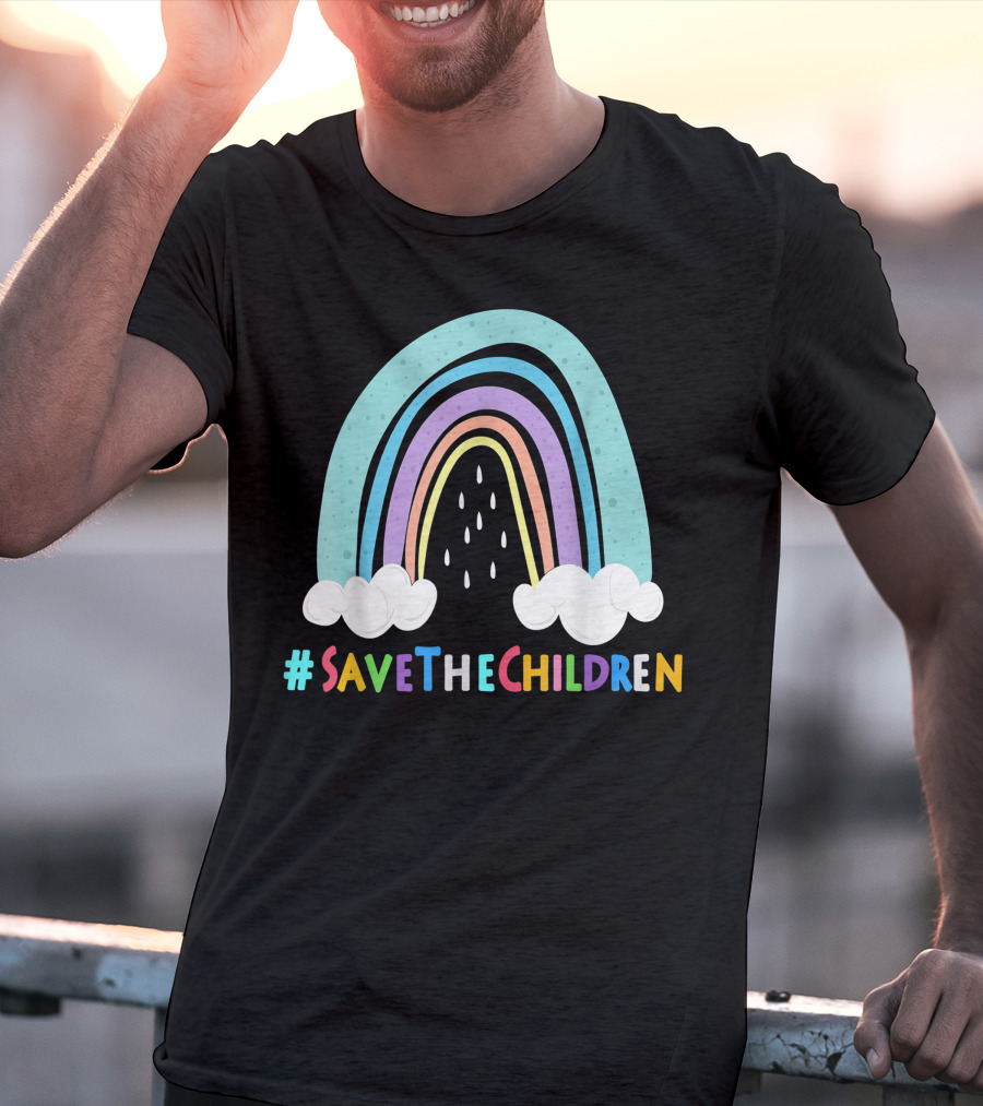 SaveTheChildren Rainbow End Child Trafficking T-Shirt