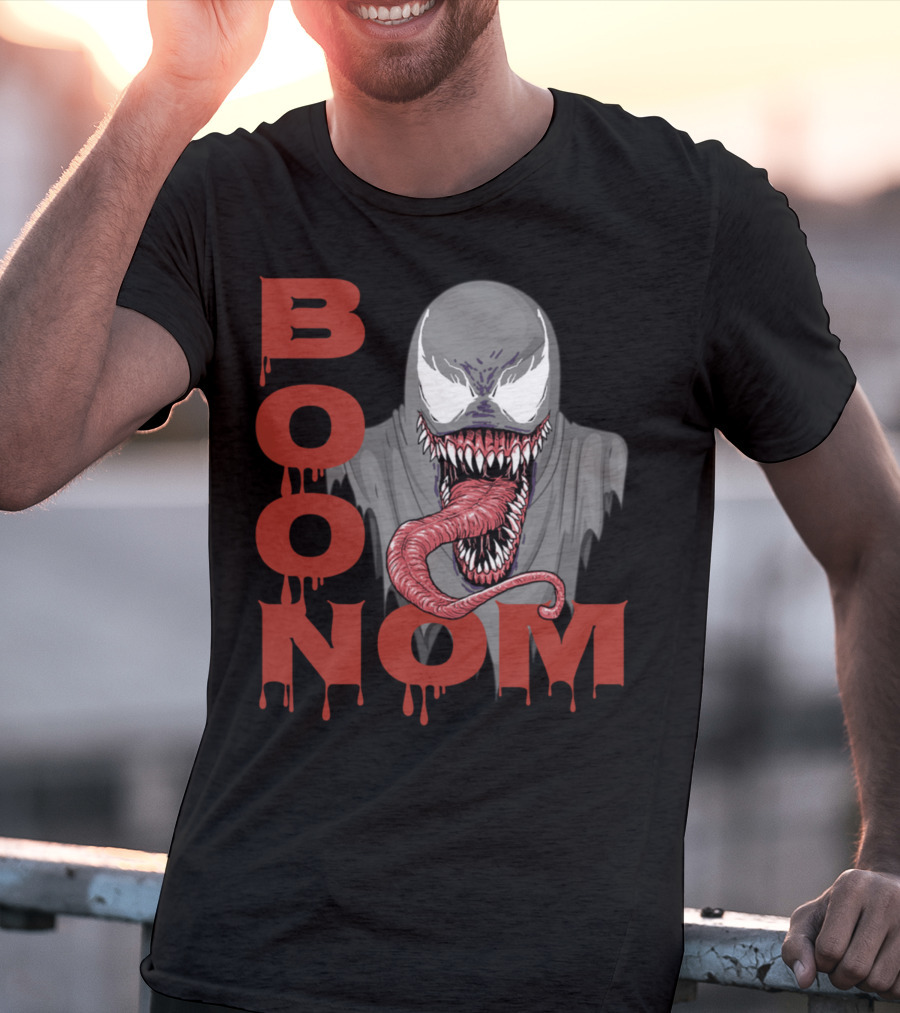 Boonom Venom-Inspired Parody Horror T-Shirt