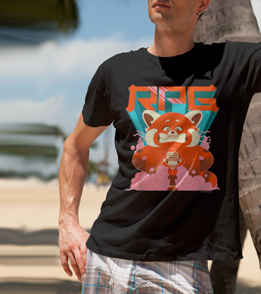 RPG Red Panda Girl Mei Disney Pixar T-Shirt
