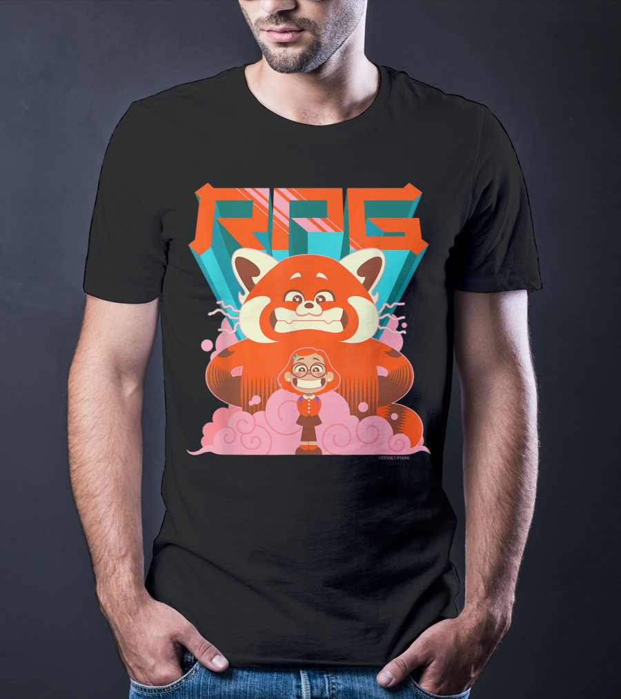 RPG Red Panda Girl Mei Disney Pixar T-Shirt