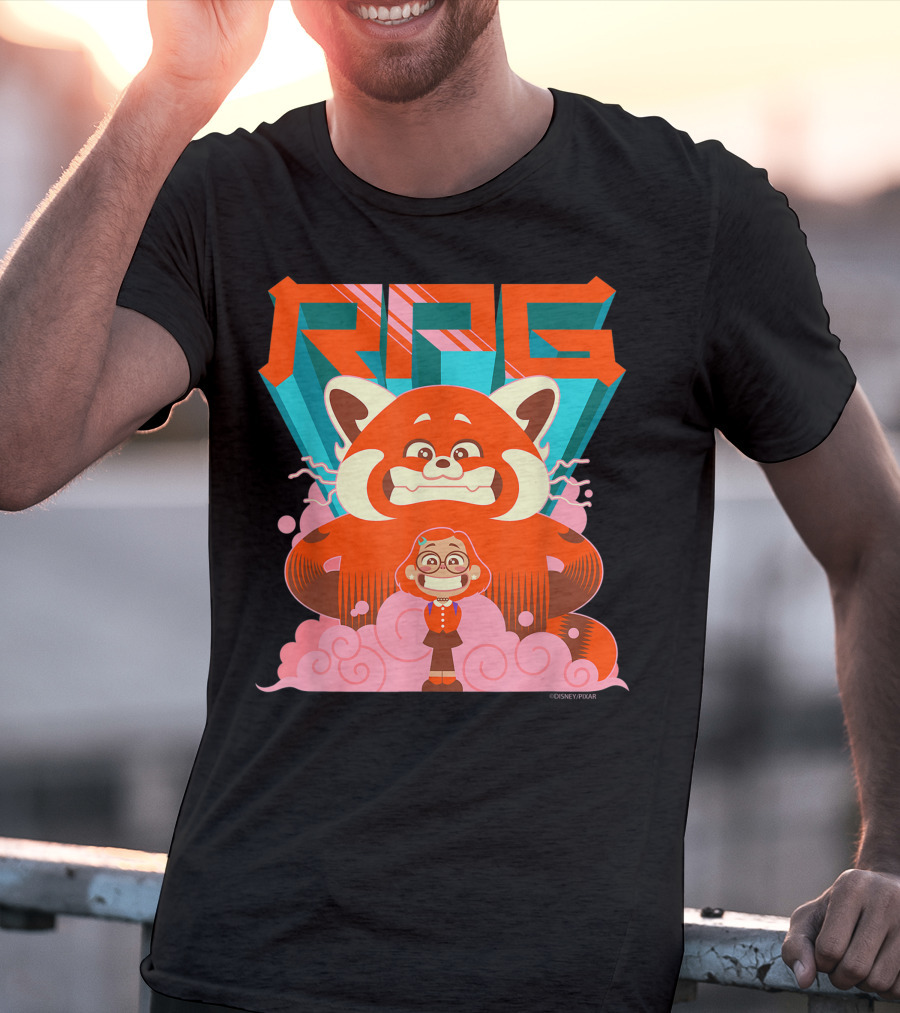 RPG Red Panda Girl Mei Disney Pixar T-Shirt