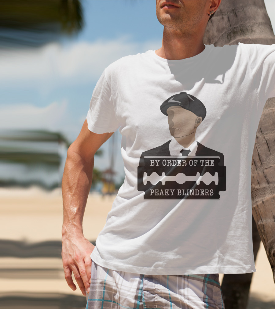 By Order Of The Peaky Blinders Razor Blade Hat T-Shirt